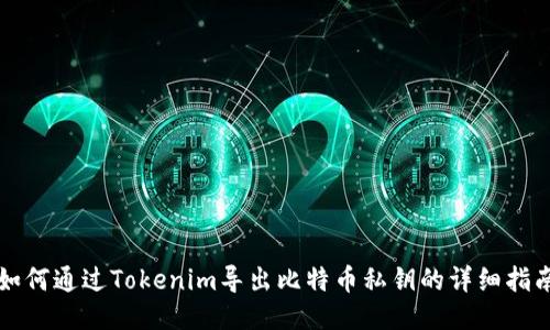 如何通过Tokenim导出比特币私钥的详细指南